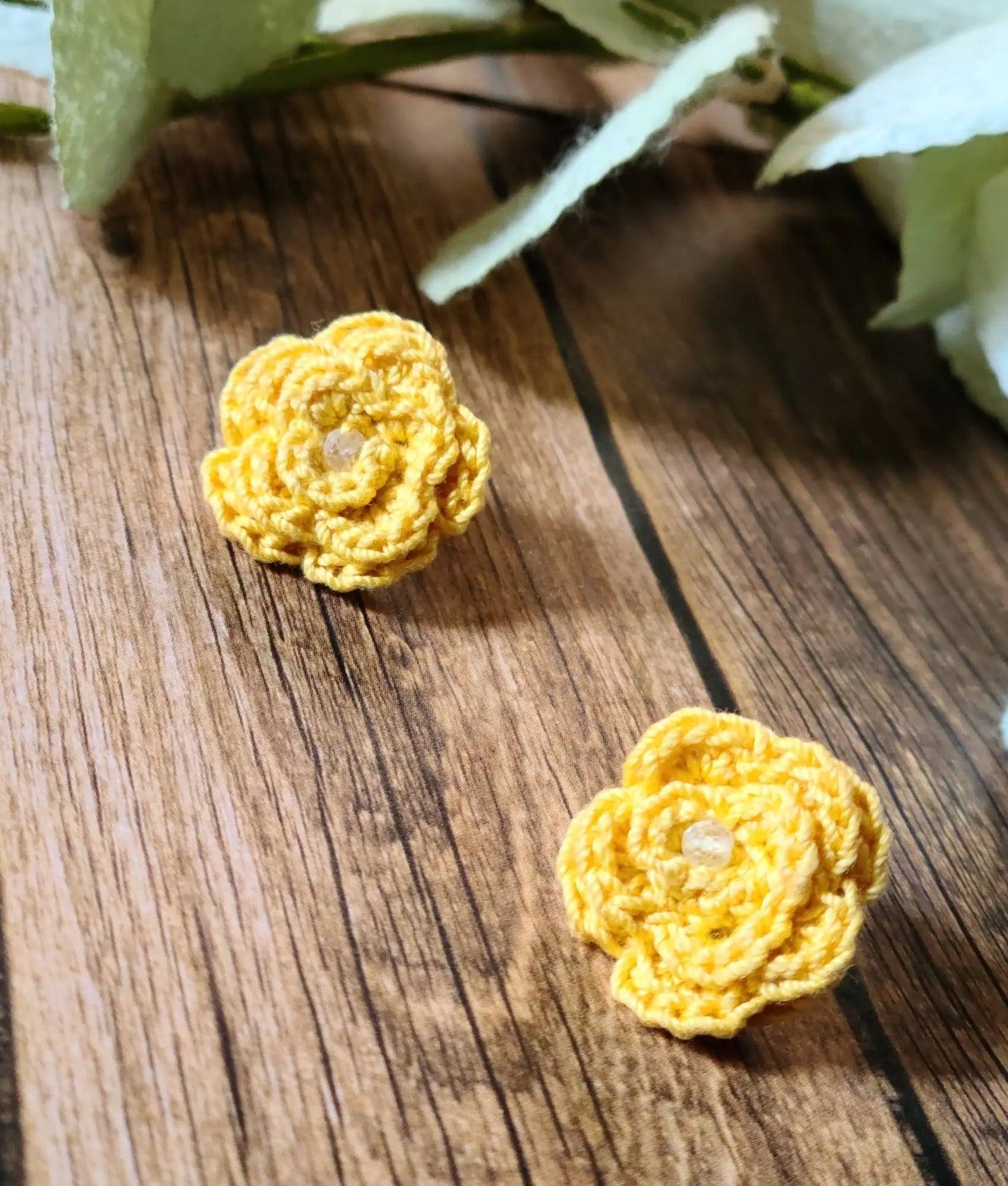 Rose Stud Earrings
