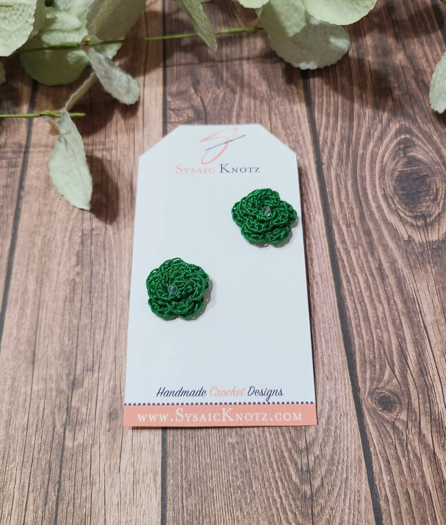 Rose Stud Earrings