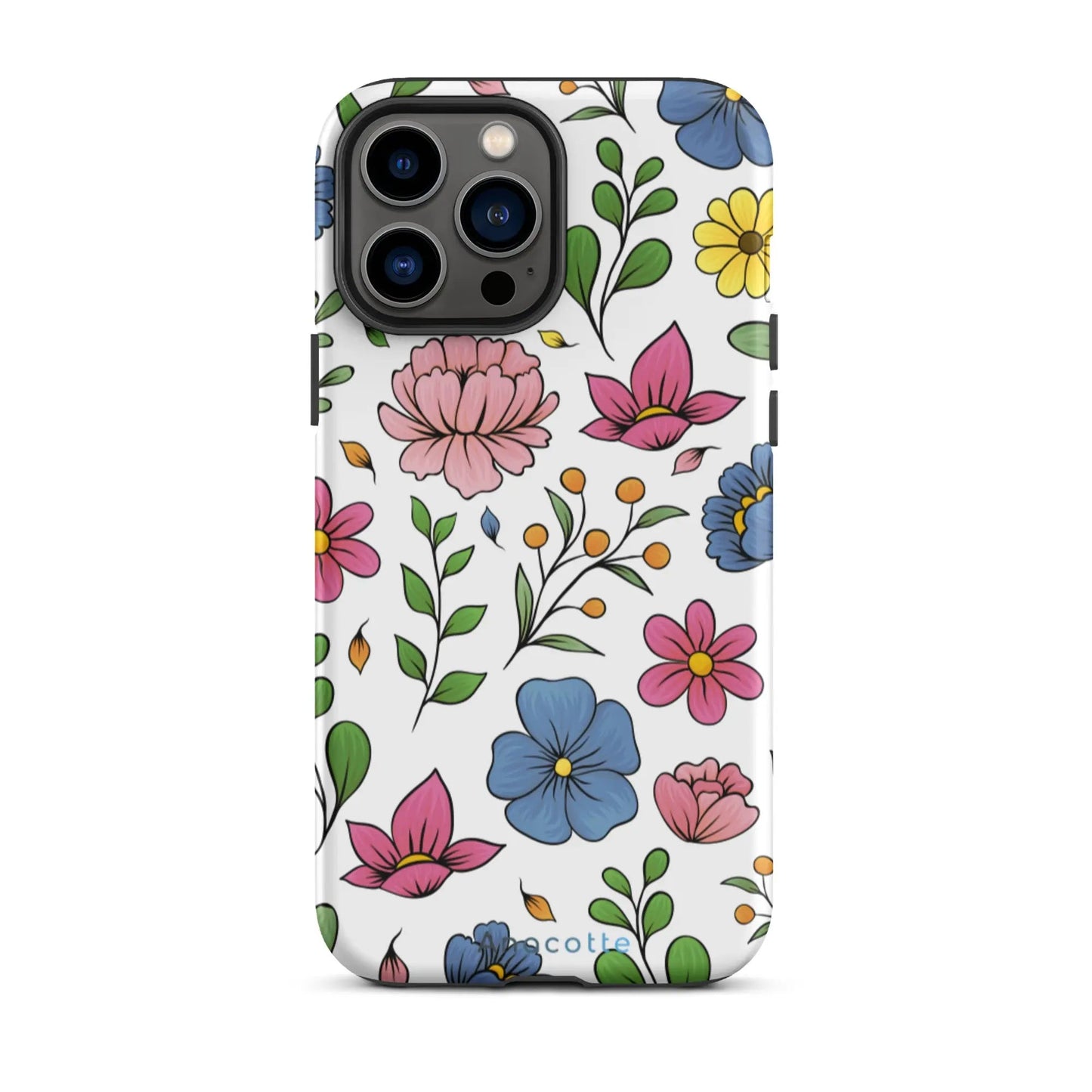 Anacotte Impulsive Art Floral iPhone case