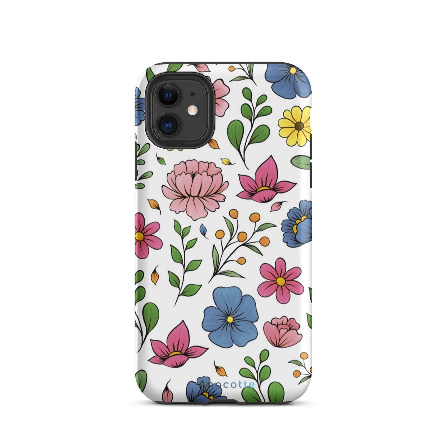 Anacotte Impulsive Art Floral iPhone case