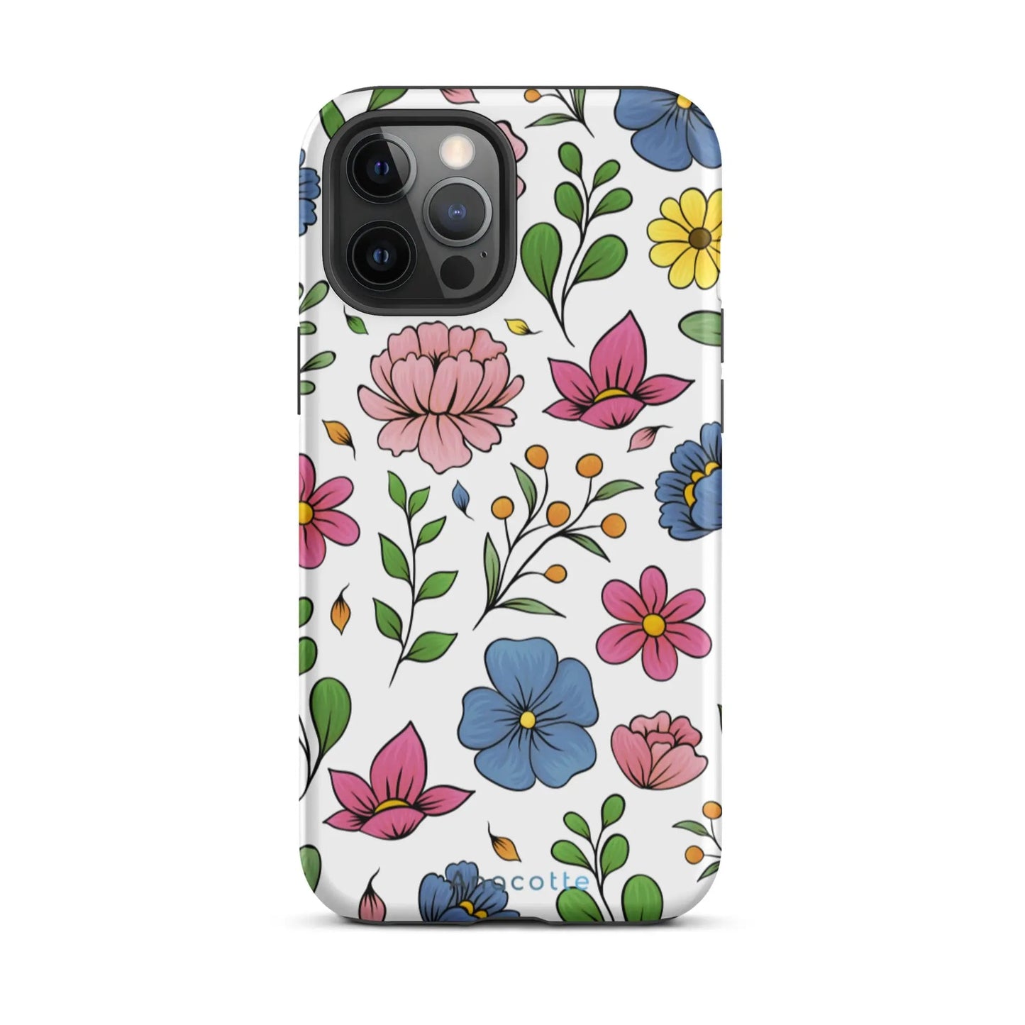 Anacotte Impulsive Art Floral iPhone case