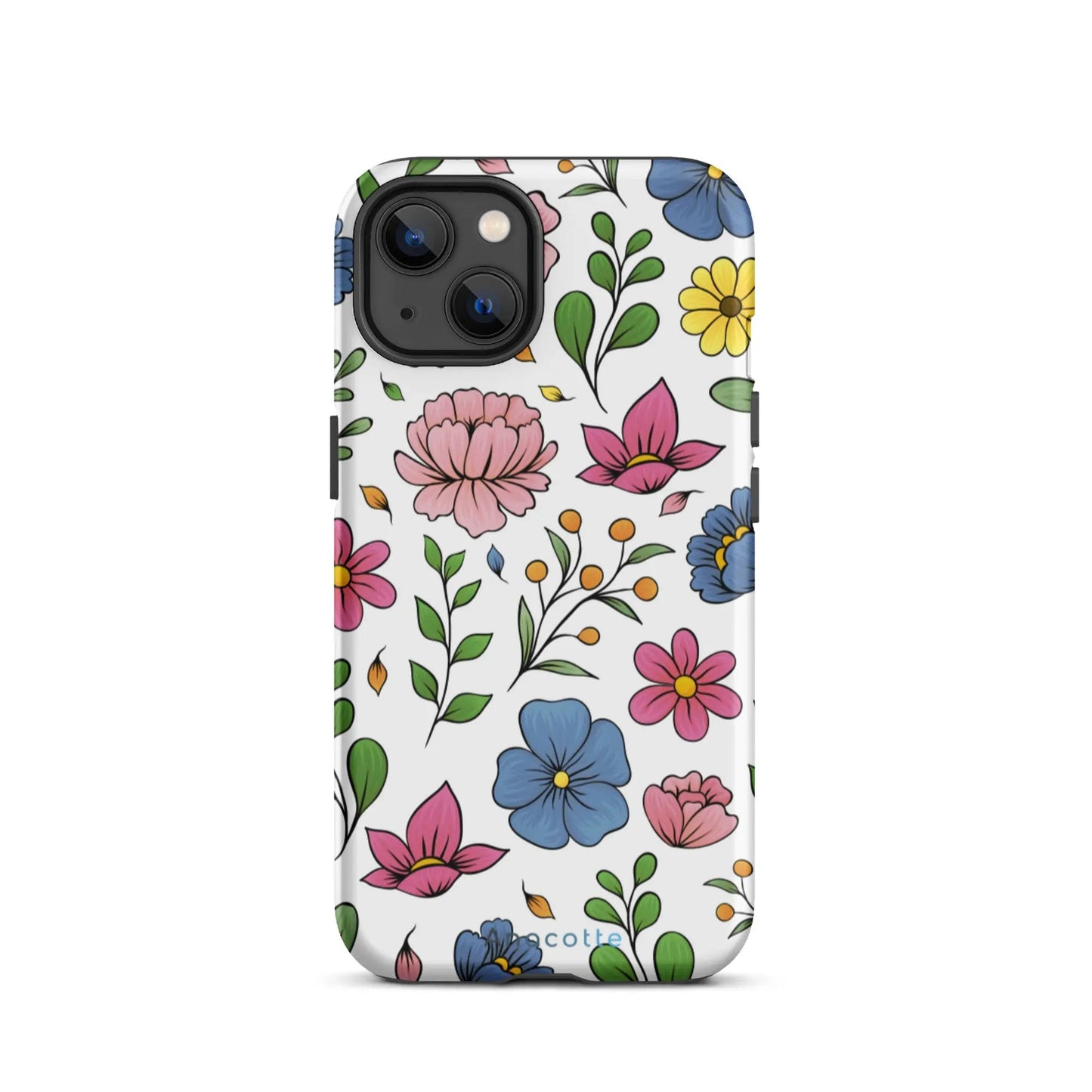 Anacotte Impulsive Art Floral iPhone case